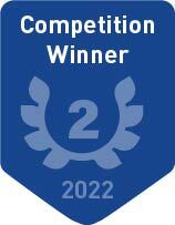 Second Place badge